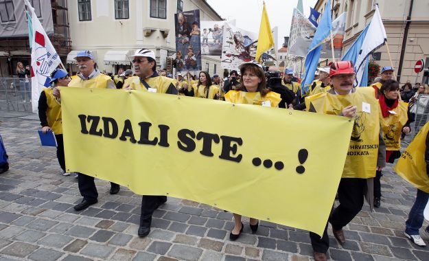 6736.sindikalni prosvjed